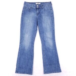 Levi's 526 Slender Bootcut Jeans 4 Blue Double Button Flap Pocket Y2K